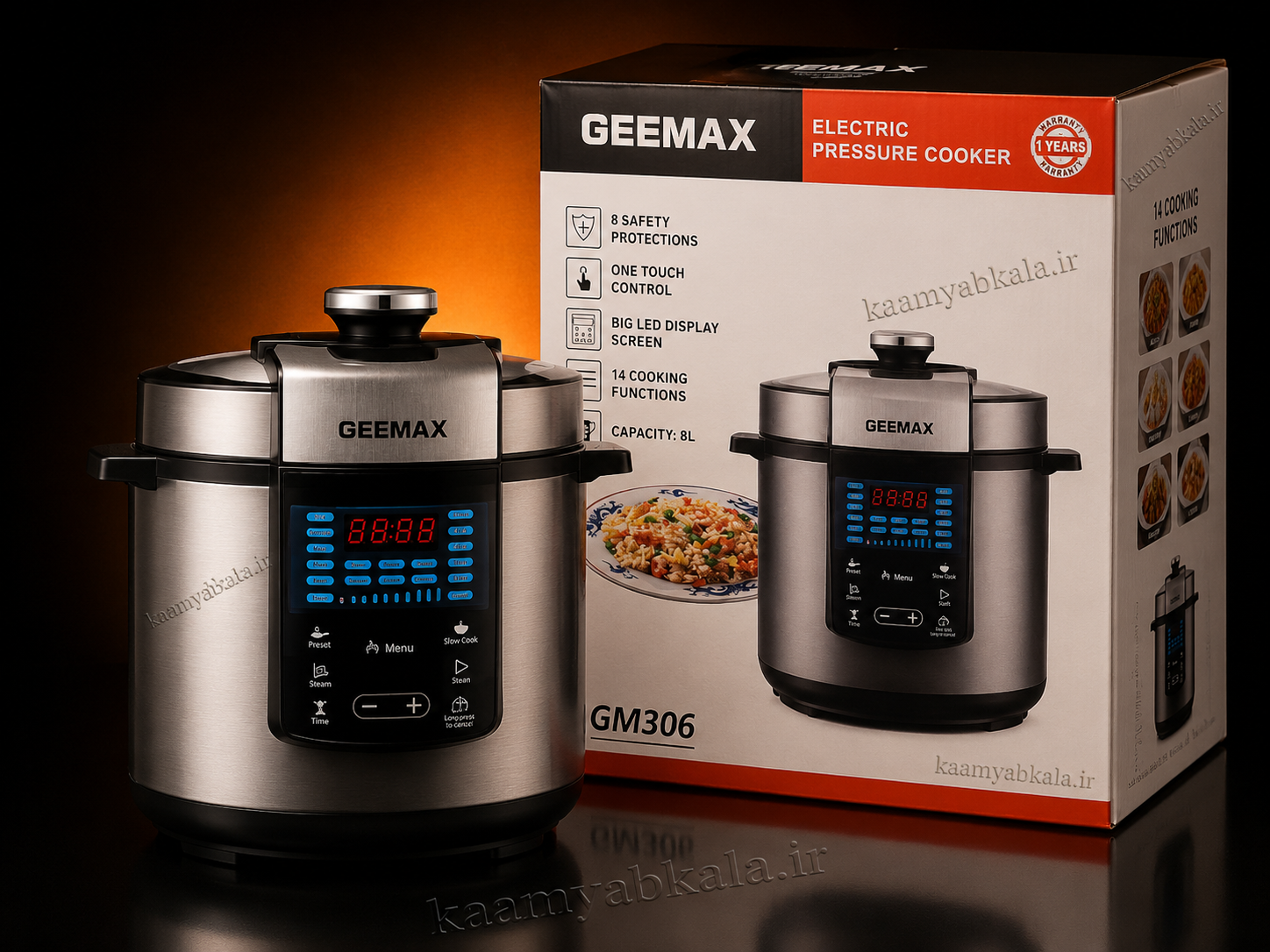 مولتی کوکر جی مکس ۸ لیتری